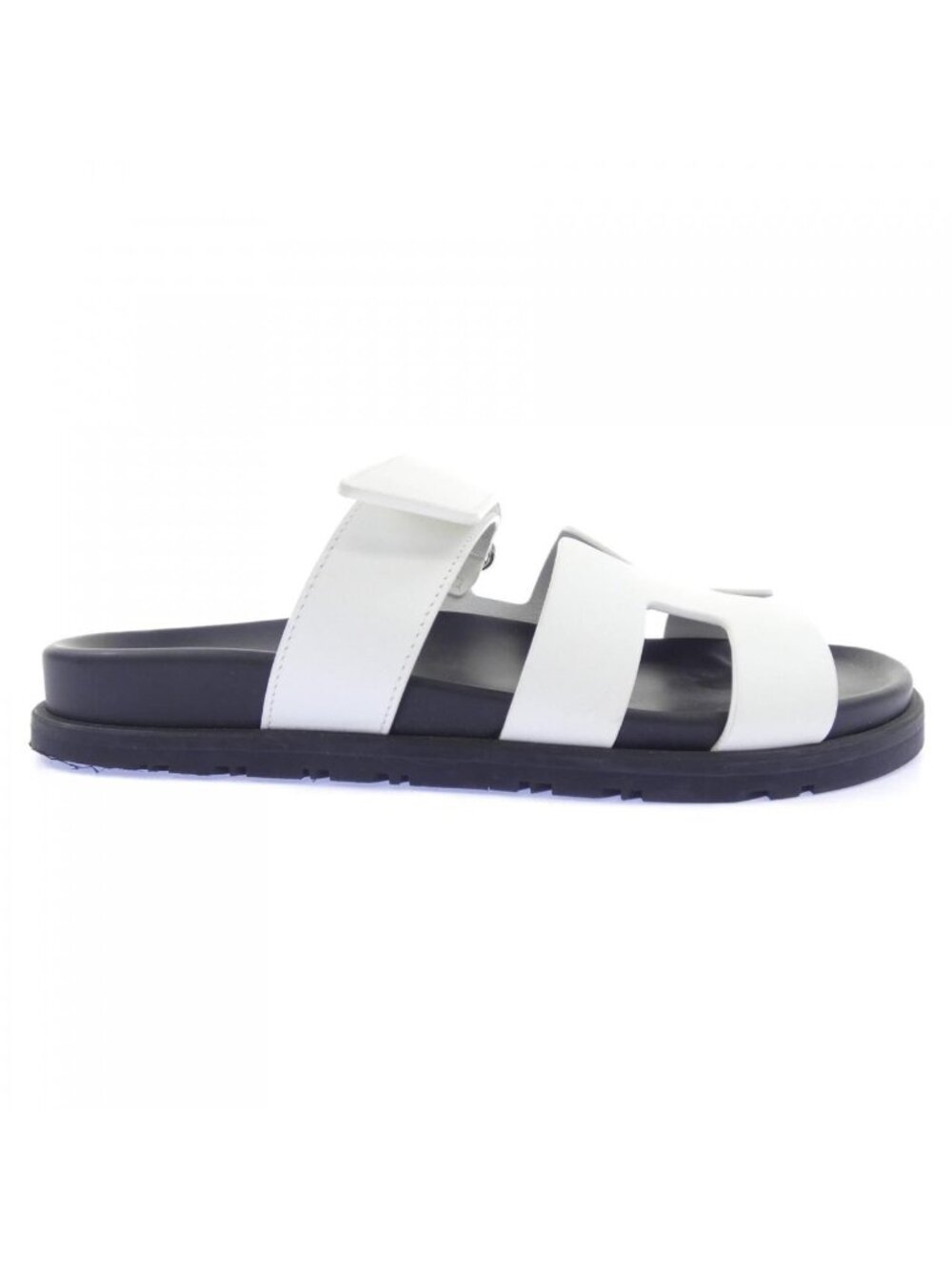 Hermes Sandals White
